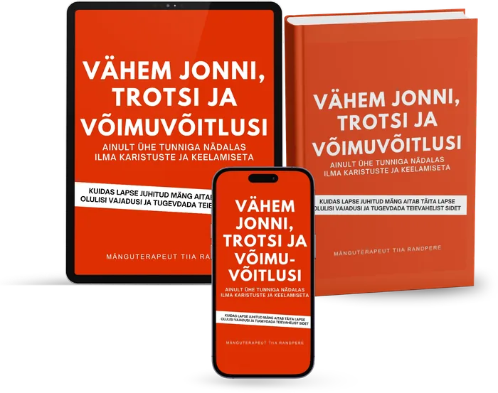 E-raamat „Vähem jonni, trotsi ja võimuvõitlusi"